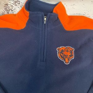 Chicago Bears Youth Team Fleece 1/4 ZIP